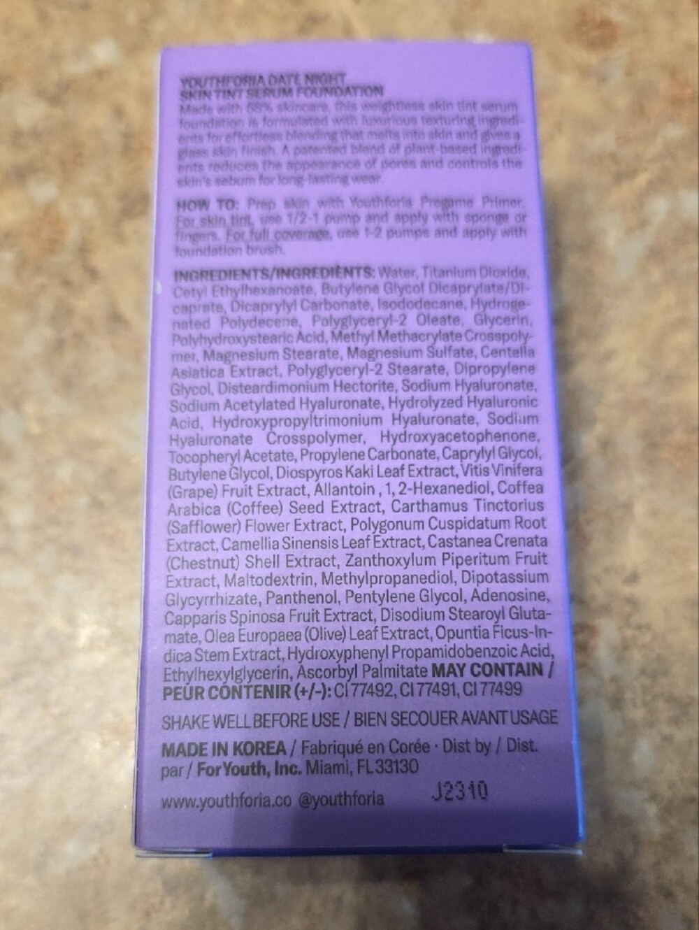 Date Night Skin Tint Serum Foundation - Light Medium 310 - Picture 3 of 5